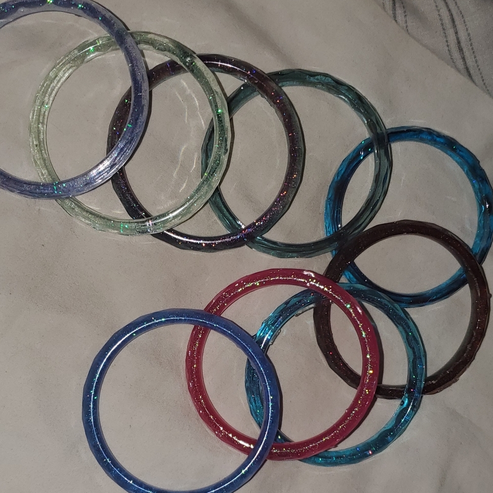 Handmade bangle bracelets - Picture 3 of 8